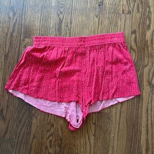 Kendall and Kylie pacsun red polka dot shorts
